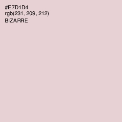 #E7D1D4 - Bizarre Color Image