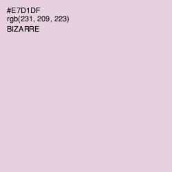 #E7D1DF - Bizarre Color Image
