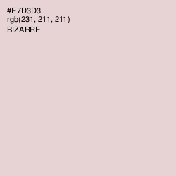 #E7D3D3 - Bizarre Color Image