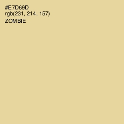 #E7D69D - Zombie Color Image