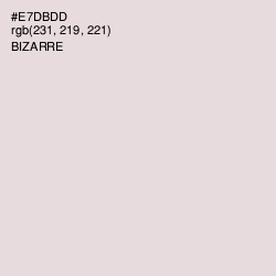#E7DBDD - Bizarre Color Image