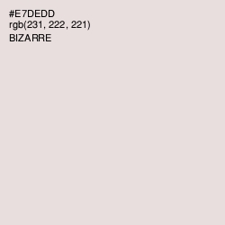 #E7DEDD - Bizarre Color Image