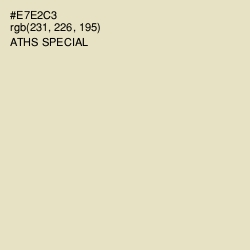 #E7E2C3 - Aths Special Color Image