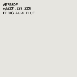#E7E5DF - Periglacial Blue Color Image