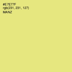 #E7E77F - Manz Color Image