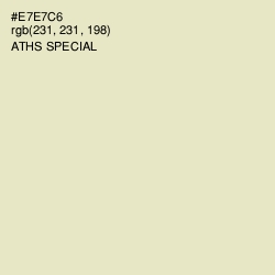 #E7E7C6 - Aths Special Color Image