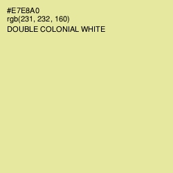 #E7E8A0 - Double Colonial White Color Image