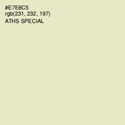 #E7E8C5 - Aths Special Color Image