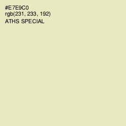 #E7E9C0 - Aths Special Color Image