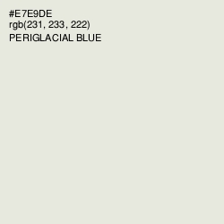 #E7E9DE - Periglacial Blue Color Image