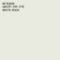 #E7EADB - White Rock Color Image