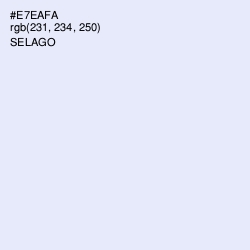 #E7EAFA - Selago Color Image