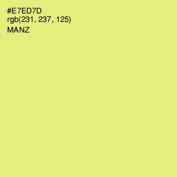 #E7ED7D - Manz Color Image