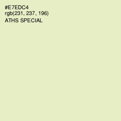 #E7EDC4 - Aths Special Color Image