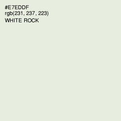 #E7EDDF - White Rock Color Image
