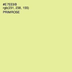 #E7EE9B - Primrose Color Image