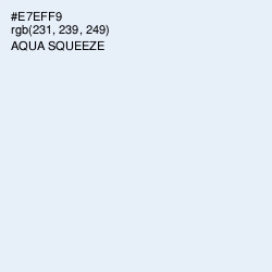 #E7EFF9 - Aqua Squeeze Color Image