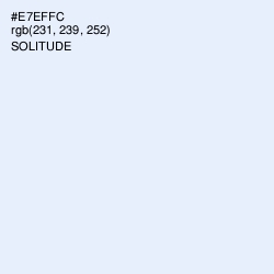 #E7EFFC - Solitude Color Image