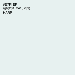 #E7F1EF - Harp Color Image