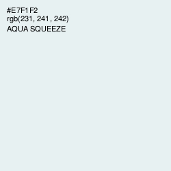 #E7F1F2 - Aqua Squeeze Color Image