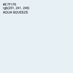 #E7F1F5 - Aqua Squeeze Color Image