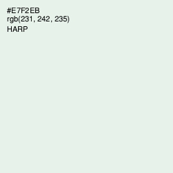 #E7F2EB - Harp Color Image