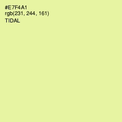 #E7F4A1 - Tidal Color Image