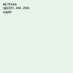 #E7F4EA - Harp Color Image