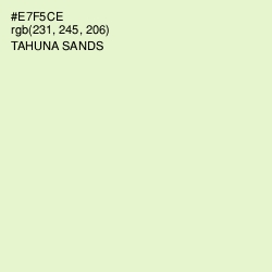 #E7F5CE - Tahuna Sands Color Image