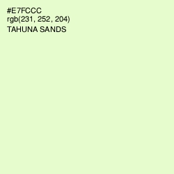 #E7FCCC - Tahuna Sands Color Image