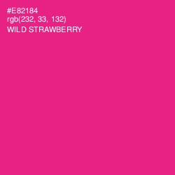 #E82184 - Wild Strawberry Color Image
