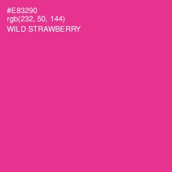 #E83290 - Wild Strawberry Color Image