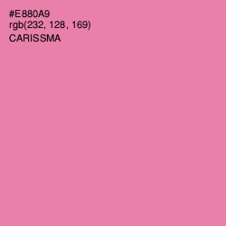 #E880A9 - Carissma Color Image