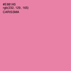 #E881A5 - Carissma Color Image