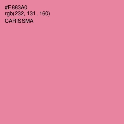#E883A0 - Carissma Color Image