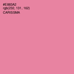 #E883A2 - Carissma Color Image