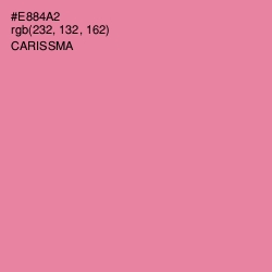 #E884A2 - Carissma Color Image