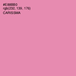 #E88BB0 - Carissma Color Image