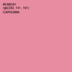 #E88DA1 - Carissma Color Image