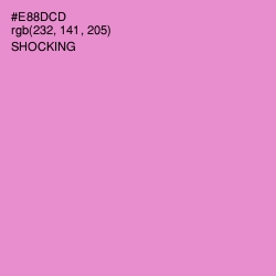 #E88DCD - Shocking Color Image