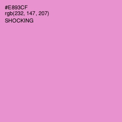 #E893CF - Shocking Color Image
