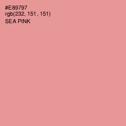 #E89797 - Sea Pink Color Image
