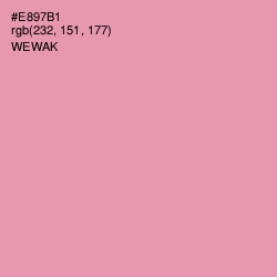 #E897B1 - Wewak Color Image