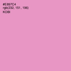 #E897C4 - Kobi Color Image