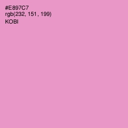 #E897C7 - Kobi Color Image