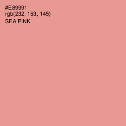 #E89991 - Sea Pink Color Image