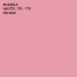 #E89BAA - Wewak Color Image
