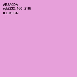 #E8A0DA - Illusion Color Image