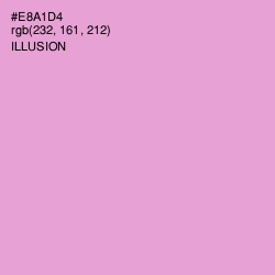 #E8A1D4 - Illusion Color Image