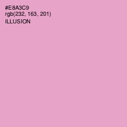 #E8A3C9 - Illusion Color Image